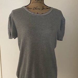 BYDesign Xl lightweight short puffy sleeve sweater